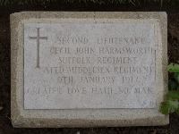 Struma Military Cemetery - Harmsworth, Cecil John